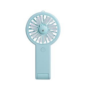 Nouveaux ventilateurs électriques dessin animé petit ventilateur portatif USB pliant muet bureau Mini ventilateur Portable en gros