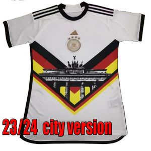 Nueva Copa de Europa 2024 Alemania camisetas de fútbol versión de la ciudad Littbarski BALLACK camisetas de fútbol KLINSMANN Matthias KALKBRENNER JERSEY