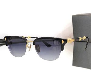 Nuevo diseño de moda gafas de sol de ojo de gato EVA medio marco estilo simple y popular versátil al aire libre gafas de protección uv400