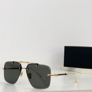 Nouveau design de mode hommes lunettes de soleil Z038 K monture en or lentille coupée sans monture style simple et généreux lunettes de protection extérieure UV400 haut de gamme