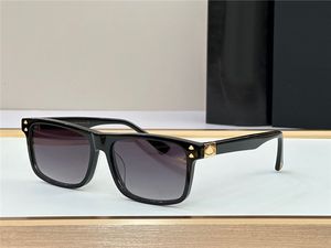 Nouveau design de mode lunettes de soleil carrées THE GUARD IV monture en planche d'acétate forme polyvalente style simple et généreux lunettes de protection UV400 extérieures