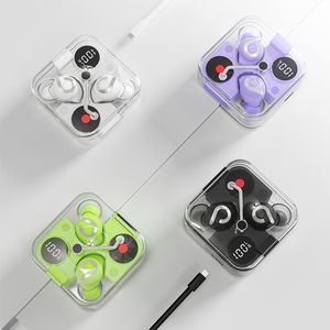 Nouveau Mode E89 Bluetooth Écouteurs Mini In-Ear Transparent TWS Casque Sans Fil Avec Micro Stéréo Jeu Rétro Musique Casque