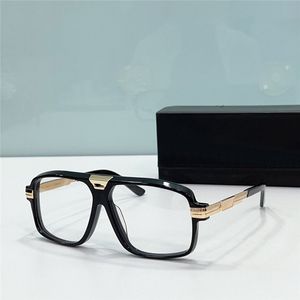 Nouvelles lunettes optiques de mode 6032 monture carrée en acétate forme avant-gardiste style design allemand lunettes transparentes lentilles claires lunettes