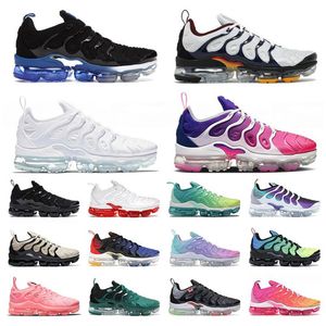Tn Plus SIZE 5.5-11 Hombres Mujeres Zapatos All White Black Royal Platinum Midnight Navy Tns fashion Outdoor Trainers Sneakers EUR 36-47