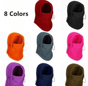 New Fashion Warm Cap Winter Men Women Hats Waterproof Thermal Fleece Balaclava Hat Hooded Neck Warmer Hiking Scarves