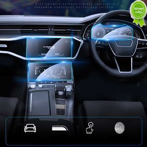 Nouveau pour Audi A6 A7 C8 2019 2020 2021 2022 Film de Navigation GPS écran LCD Film de protection en verre trempé Film anti-rayures 3 pièces/ensemble