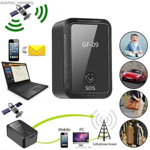 New GF09 GF07 Car GPS Tracker Miniature Intelligent Locator Car AT-theft Recording Magnetic Adsorption Mini Tracker Vehicle Locator