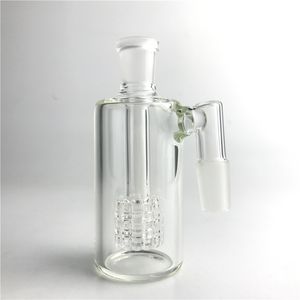 Nouveau Verre Cendrier 14mm 14.4mm 4.5 Pouces D'épaisseur En Verre Pyrex Bong Ash Catchers Mini Conduites D'eau Bubbler Ash Catcher