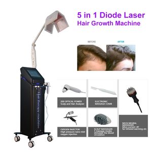 NUEVO Hair Grow Diode Laser PDT LED Red Light Tratamiento para la pérdida de cabello Salón de belleza para venta al por mayor