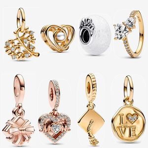 Nouveau coeur maman de charité Charms de créateurs bijoux de créateurs Fit Pandora Bracelet Collier Rings Bijoux populaires en Europe et en Amérique