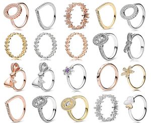 Nuevos anillos de dedo finos de Plata de Ley 925 populares de alta calidad, anillos redondos apilables de oro rosa baratos para mujer, regalos de joyería originales9532752
