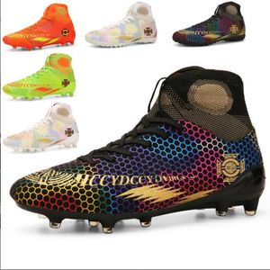 Nuevos zapatos de fútbol de alta calidad para hombres y mujeres, zapatillas de fútbol para jóvenes, calzado antideslizante para entrenamiento de competición profesional, calzado resistente al desgaste