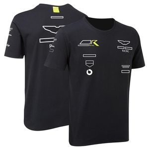 F1 team driver T-shirt short-sleeved fan clothing Formula 1 racing suit can be customized