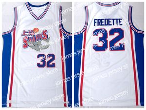 Nuevo Jimmer Fredette # 32 Shanghai Sharks camiseta de baloncesto para hombre blanco S-2XL camisa deportiva totalmente cosida venta al por mayor envío directo