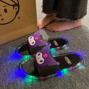 2024 new summer men women kids sneakers sandals slides slippers designer loafers shoes light up fashion cartoon pattern indoor outdoor casual sandles