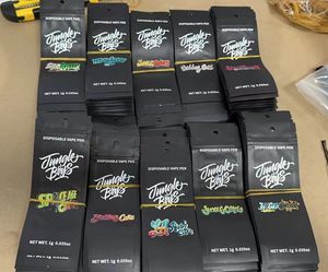 Nouveau paquet Jungle Boys 10 saveurs paquet de vape jetable sacs noirs et boîte en gros