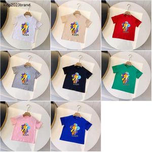 Nouveaux enfants T-shirts Coloré Fleur Poupée garçons top Taille 90-150 CM designer bébé vêtements fille À Manches Courtes été coton enfant t-shirts 24Feb20