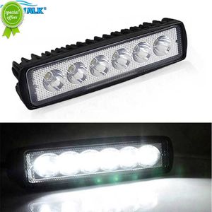 Nouveau phares LED 12-24V pour Auto moto camion bateau tracteur remorque tout-terrain lumière de travail 18W LED lumière de travail projecteur