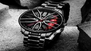 Nouveau Luxury Nibosi Wheel Rim Men Watch Custom Design Sport Car Rim Watches Imperproof Creative Relogie Masculino 2020 Watch Man WRI2045679