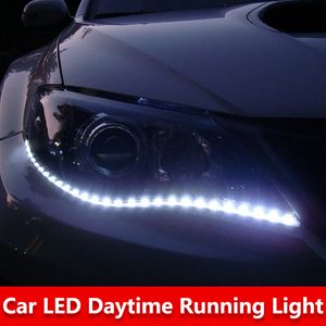 Nouvelle bande LED Flexible décorative automatique de voiture imperméable à l'eau haute puissance 12V 30cm 15SMD voiture LED feux de jour DRL