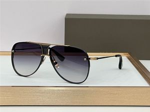 Lunettes de soleil pop 20 hommes design métal lunettes vintage style de mode pilote sans cadre UV 400 lentille avec étui