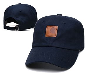 Nuevo Luxurys Desingers Letter Carhart Baseball Cap Men Women Caps Bordado Bordado Sun Hats Fashion Design Hat 12 Colors A-10