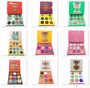 Maquillaje Sombra de ojos Cosméticos de modelado encantadores Paletas impermeables 12 Paleta de colores de moda