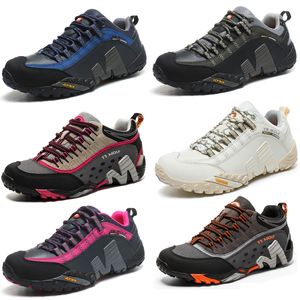 Nuevos zapatos de escalada para hombre, zapatos de seguridad para el trabajo, botas de montaña para senderismo, antideslizantes, resistentes al desgaste, transpirables, zapatillas de deporte para exteriores, talla 39-45