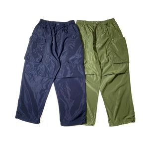 Nouveau pantalon décontracté pour hommes lâches de mode de mode de jogging de streetwear green marine