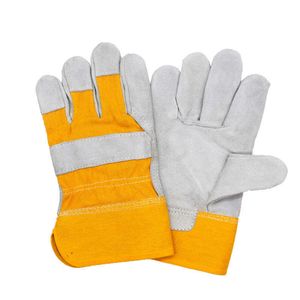 Nouveaux gants de conducteur de travail pour hommes en cuir de vachette Protection de sécurité vêtements de sécurité travail de soudage chaud pour hommes