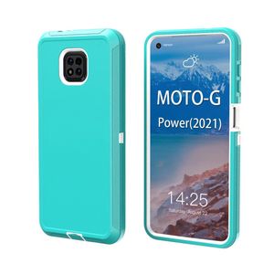 Nuevos estuches MetroPCS T-mobile para MOTO Motorola G POWER STYLUS PLAY 2021 Gpower Gplay ONE ACE G 5G G9 PLAY POWER PLUS Triple Robot Combo Belt Clip Defender Case