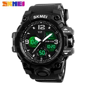 Nuevo reloj deportivo militar Hombres SKMEI Relojes de pulsera digitales LED electrónicos Reloj masculino 50M Reloj de cuarzo impermeable Relogio Masculino X0524