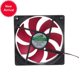 Nouveau Mini 120x120x25mm DC 12V 0.16A 2 broches ventilateur de refroidissement à 7 lames refroidisseur 12025