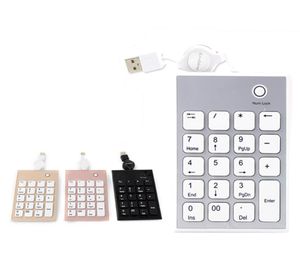 Nuevo Mini USB 20 teclas teclado numérico teclado numérico para Mac Laptop PC8344256