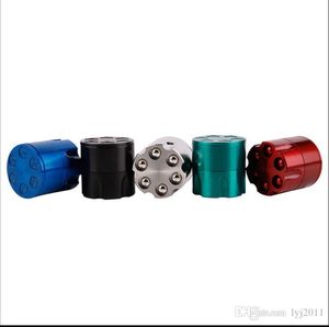 Pipes à fumer New Multicolore Bullet Clamp Style Creative Moulding Smoke Grinder et Smoke Fittings