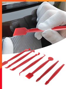 Nouveau nouveau 7 pièces/ensemble voiture vinyle Wrap Film bâtons raclette Automobile Film coller bord outils de fermeture Auto emballage fenêtre teinture outils