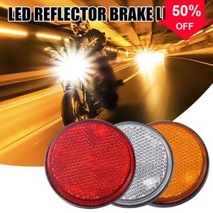 Nouveau nouveau LED feux arrière nuit avertissement réflecteurs 24 SMD universel voiture moto Singal lampe feu stop 12-24V blanc/jaune/rouge