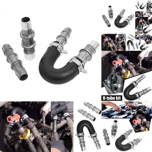 Nouveau Kit de dérivation de noyau de chauffage de moteur en aluminium, mise à niveau 626 – 001, automobile avec accessoires, tuyau en alliage Durable, Tube en U Fitti R9e0