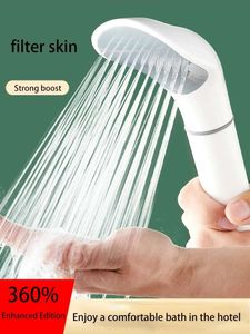 Nuevo Nuevo filtro de ducha presurizado belleza purificación de la piel cabezal de secado de flores calentador de agua para el hogar Paquete de manguera de baño