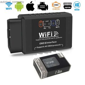 Nouveau Scanner OBD2 WIFI ELM327 V 1.5 pour iPhone IOS/Android Auto OBDII OBD 2 ODB II ELM 327 V1.5 outil de Diagnostic de lecteur de Code WI-FI