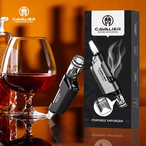 Nuevo Cavalier Pro Plus Vaporizador de cera Vaporizador NC Tubo de fumar COULA PREHEAT 510 Kit de rosca para Dab Rig Bong Vaporizer Vapor Vapor Pen con pantalla OLED