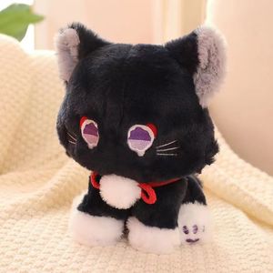 Nouveau original dieu chat errant en peluche jouet mignon chat poupée animation chat errant chat autour