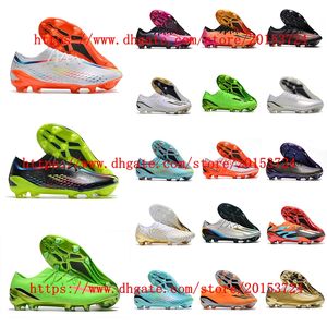 Nuevos zapatos de fútbol para exteriores Hombres Professional X SPEEDPORTAL.1 FG Training Futsal Cleats Botas de fútbol de alta calidad