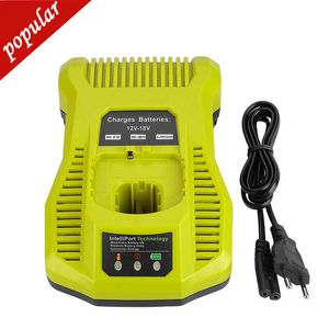 Nuevo cargador P117 para batería de iones de litio 3A 12V 14,4 V 18V NI-CD NI-MH para Ryobi P102 P107 P108 BPL1820 P102 con entrada USB 5V 110-240V