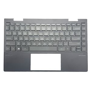 New Palmrest Top Case Upper Case US Backlit Keyboard For HP Envy X360 13-AY TPN-C147 L94518-001 Brown Color