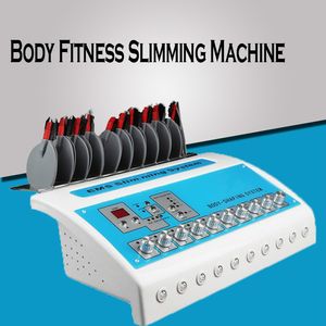 Máquina de adelgazamiento Fisioterapia Máquinas de reducción de peso Máquinas de estimulación muscular eléctrica Electro Dispositivo de pérdida de grasa Cuerpo