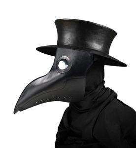 New Plague Doctor Masks Beak Doctor Mask Mask Long cosplay Fancy Mask Mask Gothic Retro Rock Leather Halloween Beak Mask4294378