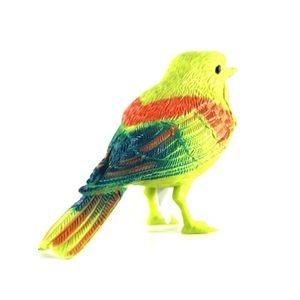 Nuevo plástico sonido Control de voz activar chirrido pájaro cantor divertido juguete para regalo niños juguetes educativos para edades tempranas