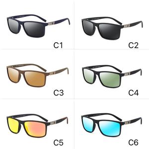 Gafas de sol polarizadas para ciclismo, para hombre y mujer, para deportes al aire libre, senderismo, gafas de sol TR90, gafas de conducción, 6 colores, venta al por mayor