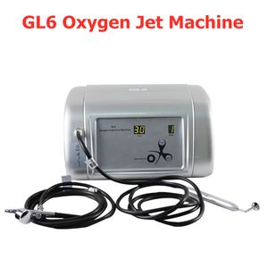 Nouvelle machine portative de peau de jet d'oxygène de l'eau 2-en-1 98% machine faciale d'oxygène pur pour le traitement de l'acné Rajeunissement de la peau Navire libre GL6